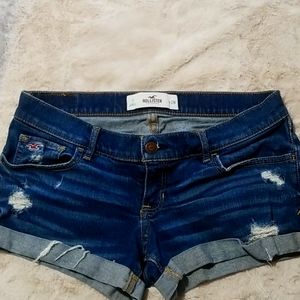 Hollister jean shorts
